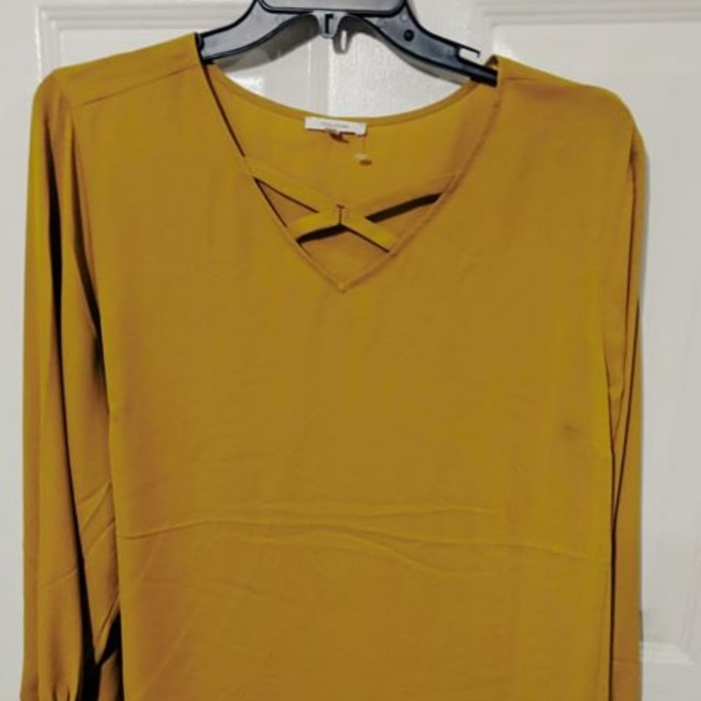 MAURICE'S MUSTARD TUNIC